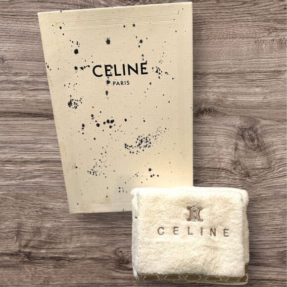Celine Paris Luxury Hand Towel Set with Celine Box - Picture 2 of 7